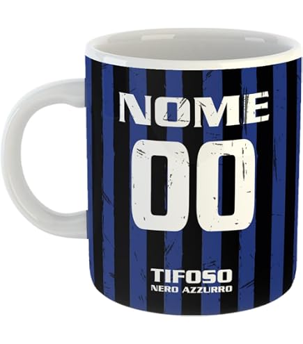 Tazza Personalizzata Colchester United – Regalo Unico Con Nome E Logo, Ceramica Blu, 98x83 Mm - 4