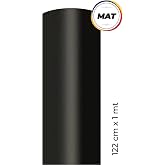 Mat Siyah Yapışkanlı Folyo 122 CM X 1 MT