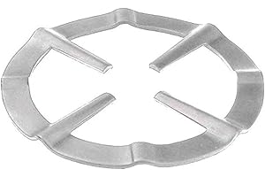 WESTOCK WE-Stock - Reductor de metal de 13 cm para hornillos de gas – Transforma tu hornillo para la cafetera perfecta