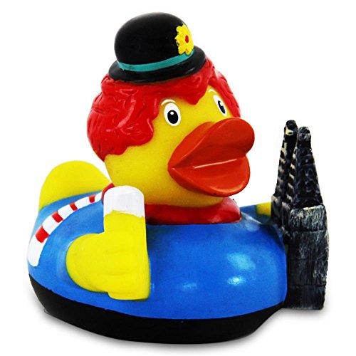 HC-Handel 916639 Vinyl Badeente City Duck Köln Gummiente 8 cm - 2