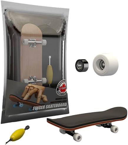 Namvo Set Mini Skateboard Doigts – Finger Bike, Scooter, Accessoires – Cadeau Créatif Pour Fans De Glisse