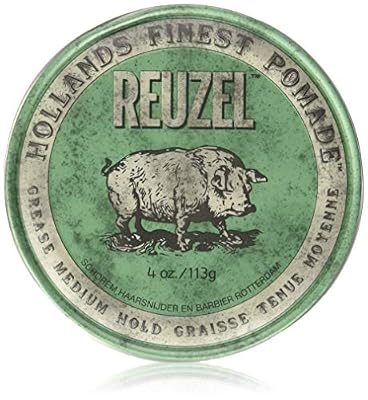 REUZEL Pomade Green Grease Medium Hold Crème 113 g