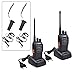 Produktbild Upgrow 2X Baofeng BF-888s Funkgeräte Set Walkie-Talkie Funksprechgeräte 16 Kanäle 3KM Reichweite CTCSS/DCS 400-470MHz Radio Handfunkgerät Mit Wiederaufladbar Akkus und Headset (mit Headset)
