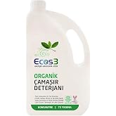 Ecos3 Organik &Ccedil;amaşir Deterjani (2500 Ml - 72 Yıkama) 1 Paket(1 x 2500 ml)