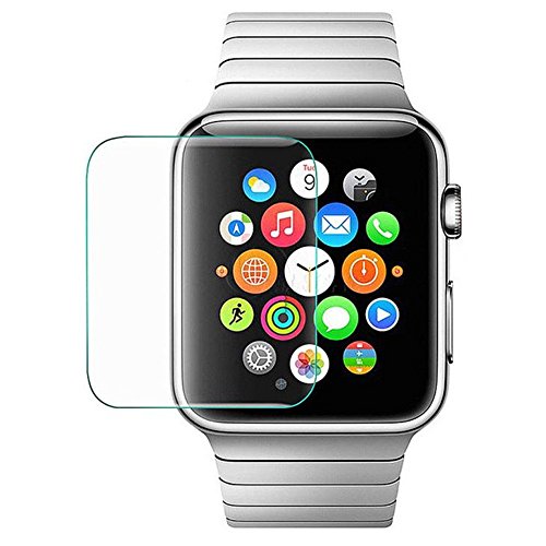 Preisvergleich Produktbild YusellYu_Mädchen Strampler Jumpsuit Yusell Premium Hartglas Displayschutzfolie für Apple Watch Serie 3 42mm