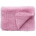 iEFiEL Newborn Baby Mohair Crochet Knit Wrap Blanket Photography Prop (Pink)
