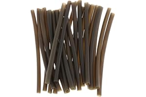 predolo 25 Stück Shrink Rig Tube Karpfen Rigs Haargummis Angelhaken Sleeve Schlauch