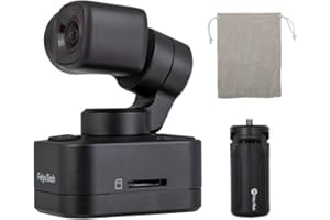 FEIYUTECH [Oficial] Feiyu Pocket 3 - cámara de Vlog con Gimbal de 3 Ejes, grabación en 4K en tamaño de Bolsillo, Mini cámara de acción para Youtube, TikTok y Vlogs