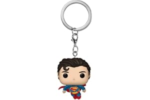 Funko Pop! Keychain: Superman 2025 - Superman - Novelty Keyring - Collectable Vinyl Mini Figure - Stocking Filler - Gift Idea - Official Merchandise - Mini Figure