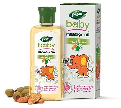Dabur Baby Massage Oil 100 Ml. With Olive And Almond