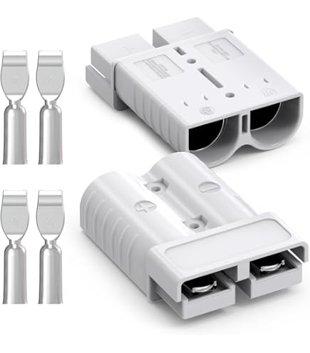 thumbnail image 2 of Anderson SB350 Gray Power Connector Kit - 1 Housing & 2 Contacts (6320G1) - For 2/0 AWG Cable - 350A 2 of 6