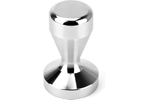 SKY-TOUCH Espresso Tamper, Coffee Machine Stainless Steel Base and Handle Heavy Duty Solid Espresso Coffee Bean Tamper