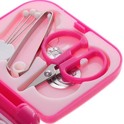 MagiDeal Tragbare Mini Reise Nähkästchen Nähzubehör Nähgarn Nähsortimentent Nähkorb Nähzeug Nähset - 6