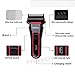PRITECH Double Reciprocating Rechargeable shaver With Beard Trimmer Shaving Machine For Man Face Care Styling Tools