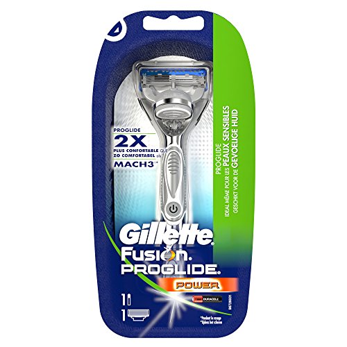 Gillette Fusion Proglide Silvertouch Power Razor