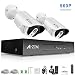 Produktbild A-ZONE 960P Überwachungskameras Set Sicherheitskamera System 4Kanal POE NVR 2 Kugel Kameras 1.3Megapixel Festplatte Wasserdichte IP67 Nachtsicht Fernbedienung durch Smartphone, PC,Überwachungssysteme