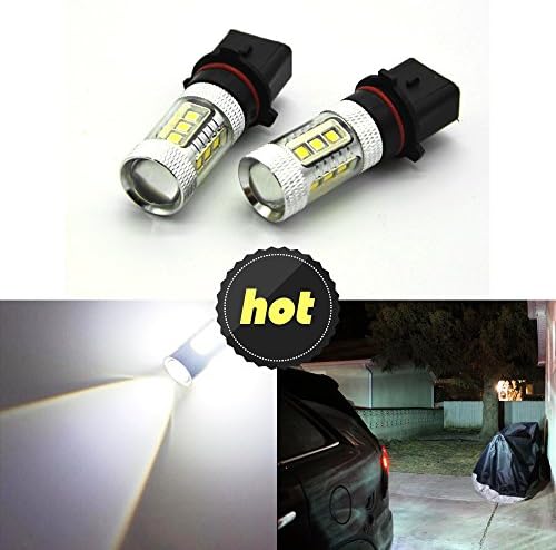 P13 80W LED Fog DRL Driving Car Head Light Lamp Bulbs White Super Bright