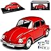 Produktbild Norev Volkwagen Käfer 1303 Coupe Rot 1972-1975 1/18 Modell Auto mit individiuellem Wunschkennzeichen