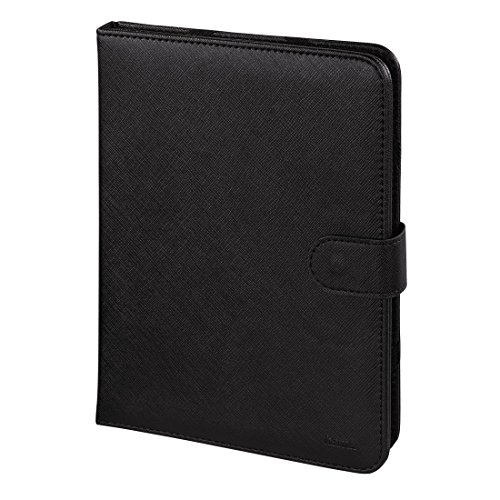 Hama OTG-Tablet-Tasche mit integrierter Tastatur (QWERTZ deutsches Tastatur-Layout, Display bis 22,5 cm (8 Zoll)) schwarz