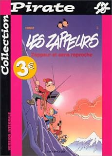 jaquette livre BD Pirate : Les Zappeurs, tome 3 : Zappeur et sans reproche