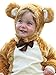 Produktbild erdbeerloft - Baby Bärchen Kostüm Teddy Bärenkostüm Karneval , Mehrfarbig, Größe 92-98, 2-3 Jahre