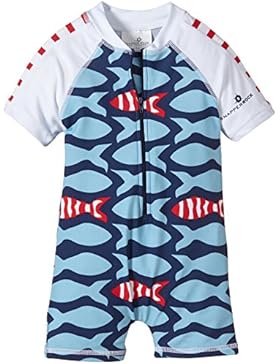 Snapper Rock Baby Jungen & Mädchen UPF 50+ UV schützend warm Kurzarm Badeanzug für Kinder