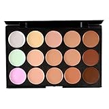 Greencolourful 15 Colors Professional Salon/Party Contour Face Cream Makeup Concealer Palette