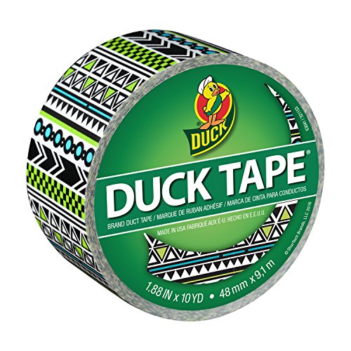 Shurtech Patterned Duck Tape 1.88-inch x 10yd-Tribal, Other, Multicoloured, 11.39 x 11.65 x 7.08 cm