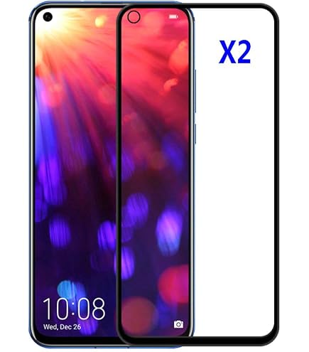 2 Pezzi Vetro Temperato 9H Per Honor View 20 E Huawei Nova 4 – 0,33 Mm, Ultra Trasparente, Anti Impronte, Senza Bolle