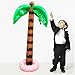 Produktbild MMTX Hawaiian Party Dekoration, Aufblasbare Palm Coconut Tree 2,95 ft Hawaiian Summer Hintergrund gefallen für Hawai Beach Luau Garten Party Dekoration