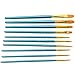 Vovotrade® 10Pcs Artists Paint Brush Set Acrylic Watercolor Round Pointed Tip Nylon Hair