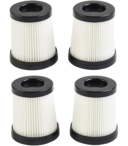 Lot De 4 Filtres HEPA De Rechange Pour Aspirateur Lubluelu 202, Fabuletta, Oraimo, Girnoor... + 1 Brosse