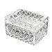 Produktbild Glas Kristall Aschenbecher mit Deckel Outdoor Indoor, Desktop Aschenbecher Home Wohnzimmer Büro, rauchfreie Aschenbecher Zigarette, Relative Geschenk