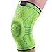 Produktbild Kuangmi Knie Sleeve Unterstutzung Kompression Klammer Anti Slip Schmerzlinderung fur Sport Arthritis Patella Gelenkverletzung Recovery 1 stuck,Upgraded Green L
