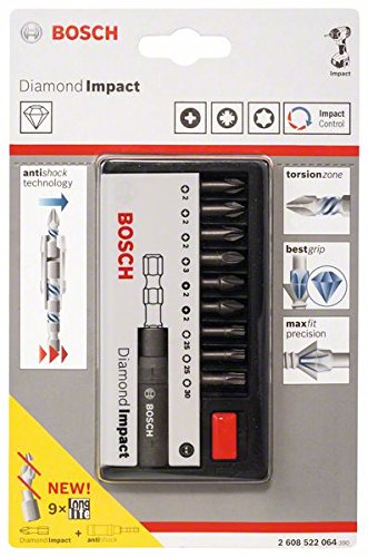 Bosch Pro 10tlg. Schrauberbit-Set Diamond Impact - 2