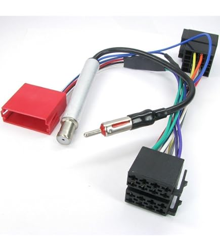 Inex Amplified Active ISO Radio Stereo Harness/Adapter For Audi TT – Wiring Connector (IX-RH-AU-100)