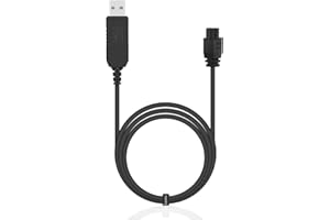 Lenink 100cm USB Ladekabel Ersatz Kabel kompatibel mit Gardena Set AkkuCut Li Gras- und Strauchschere 9850, 9851, 9852 (Nicht kompatibel mit ClassicCut Li und ComfortCut Li und USB-C Anschluss)