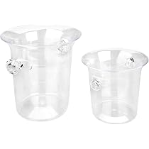 Secchio Del Ghiaccio In Acrilico Lacor, Capienza 13 Litri, Per Bottiglie, Design Moderno, Uso Professionale E Domestico