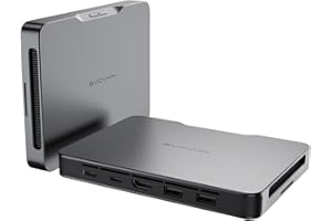 khadas Mind 2 Mini PC - Core Ultra 7 155H (16 core, 22 thread, fino a 4,8GHz) - 32GB LPDDR5+1TB SSD PC Desktop portatile con grafica HD e creazione AI | BT 5.3 | 4K/8K UHD | Windows 11 Home