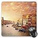 Produktbild BGLKCS Scenery Mauspads Mouse Pad, Venezia City Italian Landscape with Old Ancient Houses Gondollas and Spikes Image, Standard Size Rectangle Non-Slip Rubber Mousepad, Multicolor