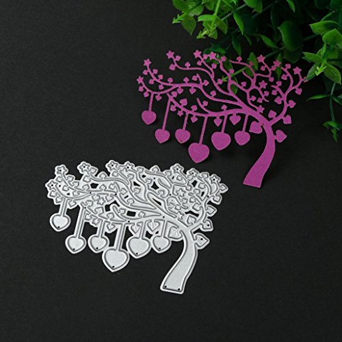 Igemy 1 PCS Metal Cutting Dies Schablone Scrapbooking Foto Papier Karten Handwerk Prägen DIY (B) - 2