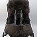 BROWN SHEEPSKIN Buggy Pushchair Pram Car Seat Liner Mat Natural Warm&Fluffy