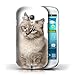 Produktbild Stuff4 Hülle / Hülle für Samsung Galaxy S3 Mini / Sibirier Muster / Katze Kollektion