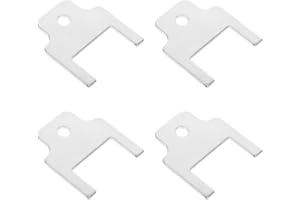 OUNONA Portable Bathroom Tissue Dispenser Key Iron Key for Public Restroom Use 4Pcs Set for Schools Stations and Subways