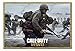 Produktbild Call Of Duty Starker halt WW2 Strand Treppenabsatz Plakat Oak Gerahmt & Satin Matt Laminiert - 96.5 x 66 cm (ca. 38 x 26 zoll)