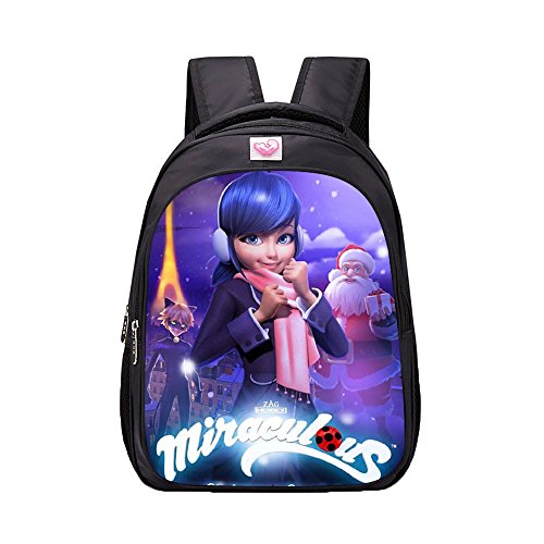 Preisvergleich Produktbild Haililais Kinderrucksäcke für Wandern / Reisen Miraculous Ladybug Schultaschen Trekkingrucksäcke Unisex Lässige Daypacks Sport Outdoor Rucksäcke