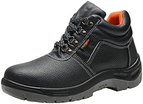 Zhuomei Men Hammer Working Safety Shoes Waterproof Ankle Boots Toe Cap As Picture Asian 39/UK 5.5