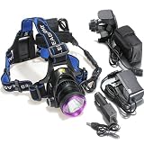2000Lm CREE XML U2 LED Headlight Headlamp Bike Bicycle Holder Clip