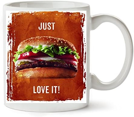 It Food Collection Always Hungry Burger Prince Meat Lover Classic Tea Coffee Mug
