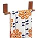 Produktbild mDesign AFFIXX kleiner Handtuchhalter - Geschirrtuchhalter aus Bambus (BHT: 24 x 7,0 x 4,5 cm) ohne Bohren - Handtuchstange selbstklebend - kirschbaum